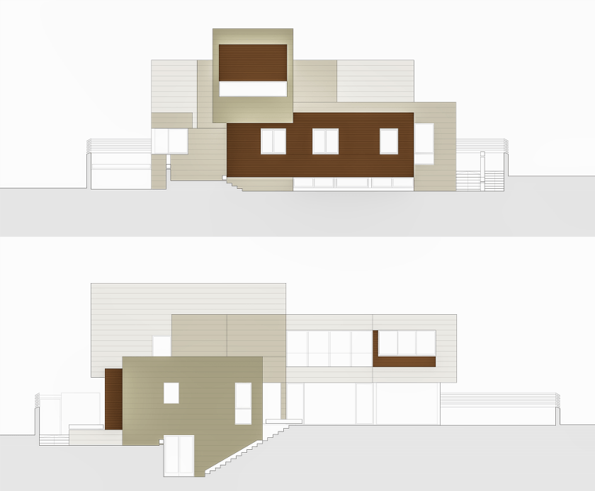 Vivienda unifamiliar - alzados